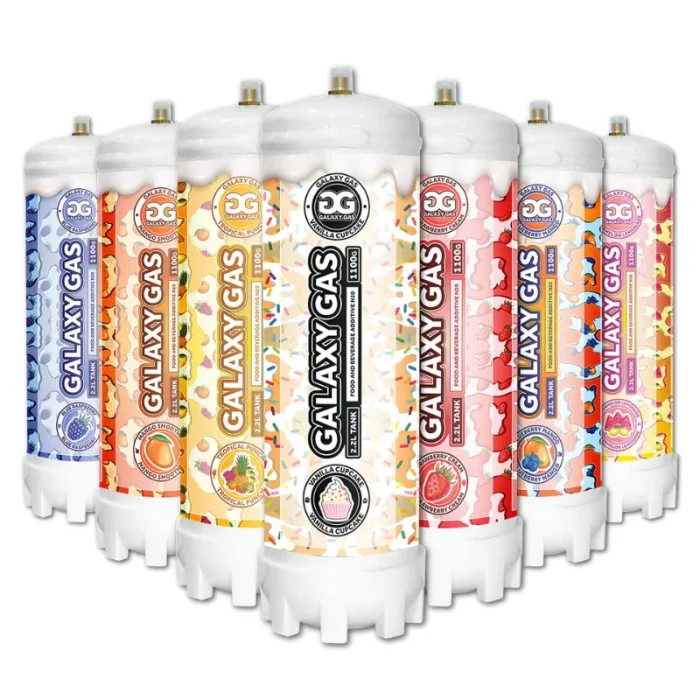 Palé Galaxy Gas – Whippit 1.2L { Galaxy Gas con Sabores Mixtos }